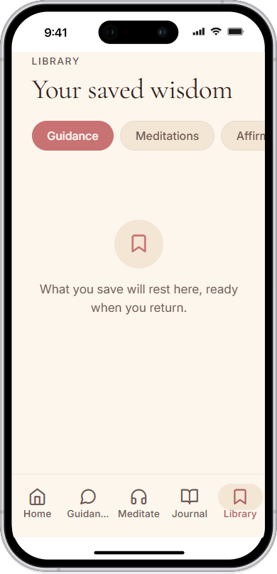 Your Journey screen